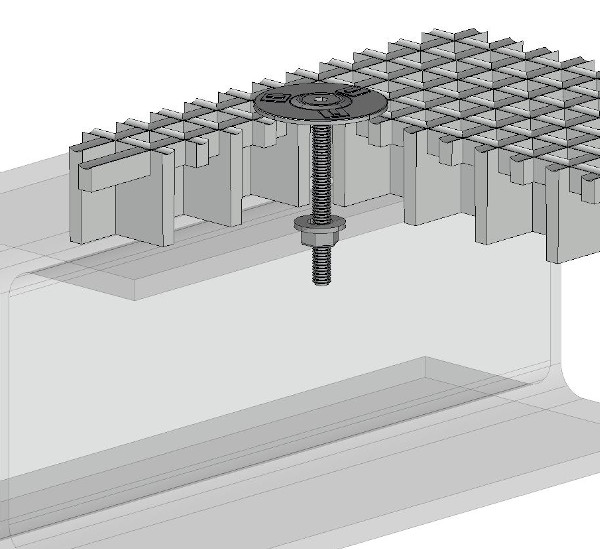 Galerie de toit en Métal 150x100mm Fastrax FAST298-L